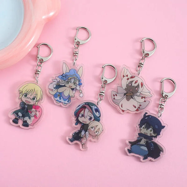 Made in Abyss 'Nanachi and Meinya' Keyring Acrylic Keychain