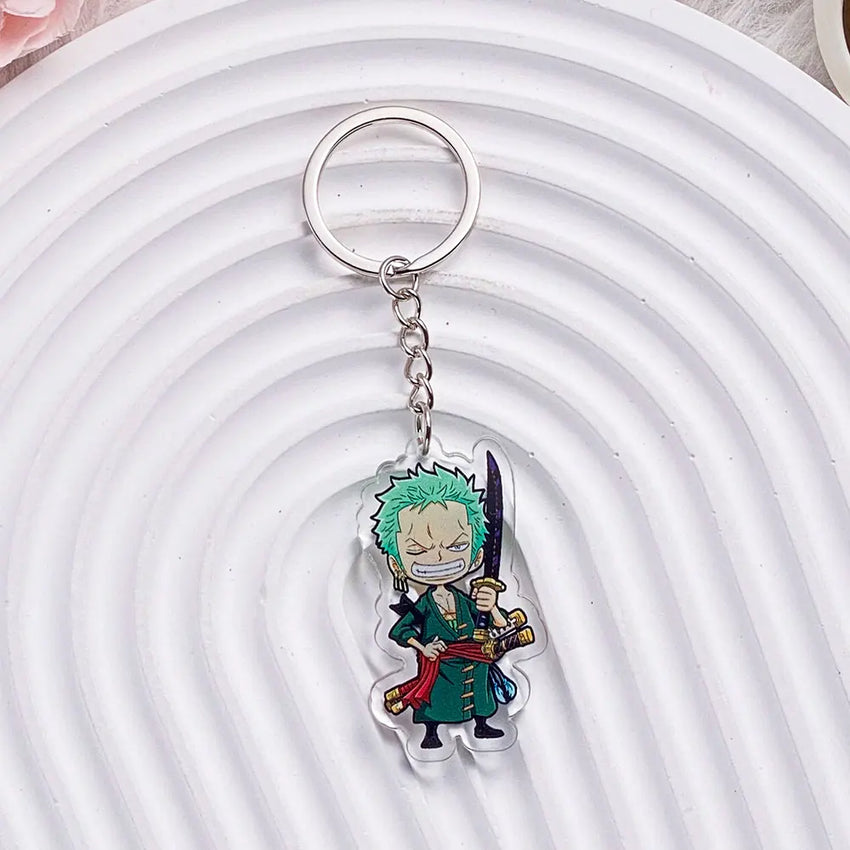 One Piece Airashii Roronoa Zoro Acrylic Keyring Keychain