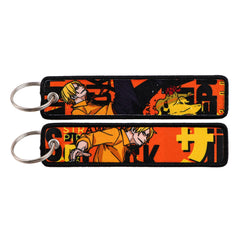 One Piece 'Cool Guy | Sanji' Embroidered Keyring Keychain