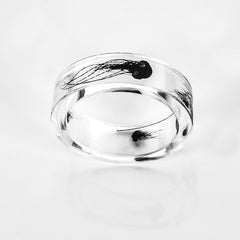 Women's 6.5mm 'Monochromatic Life' Acetate Acrylic Ring