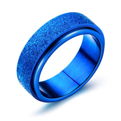 Women's 7mm Frosted Tungsten Carbide Ring