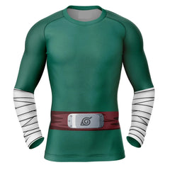 Kids Naruto 'Rock Lee' Long Sleeve Compression Rashguard
