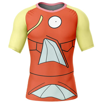 Kids Pokemon 'Magikarp | Face' Short Sleeve Compression Rashguard