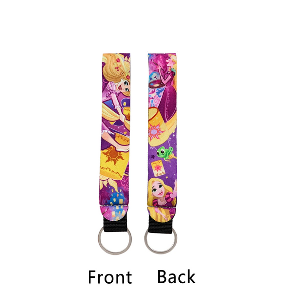 Tangled 'Rapunzel' Wrist Lanyard Keyring Clip Keychain