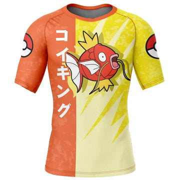 Kids Pokemon 'Magikarp' Short Sleeve Compression Rashguard