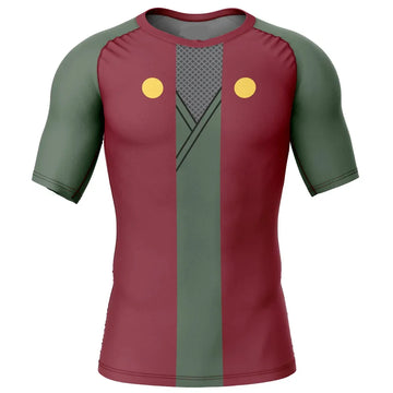 Naruto 'Jiraiya' Short Sleeve Compression Rashguard