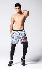 Captain America Grappling Shorts