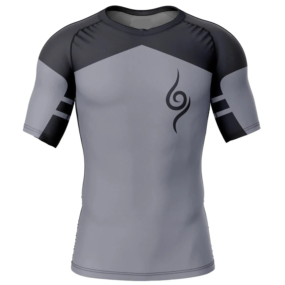 Kids Naruto 'Anbu' Short Sleeve Compression Rashguard