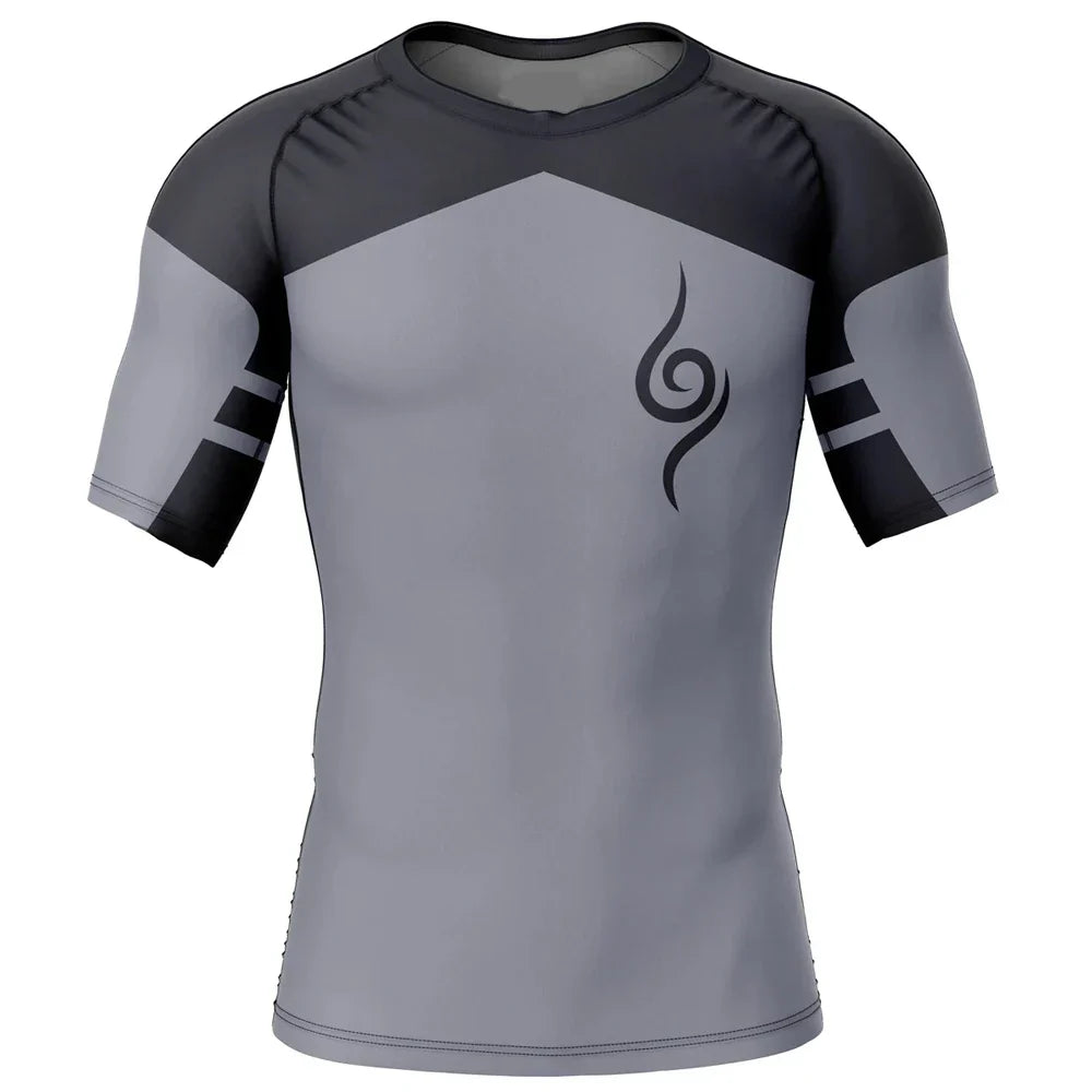 Naruto 'Anbu' BJJ Rash Guard Short Sleeve Compression Rashguard