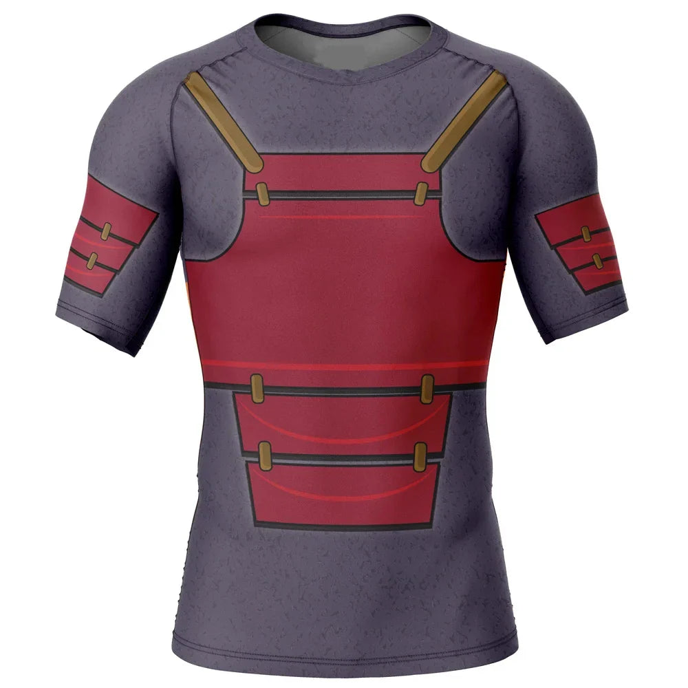 Kids Naruto 'Madara | 3.0' Short Sleeve Compression Rashguard