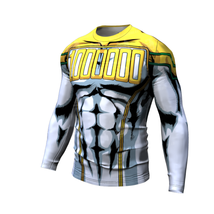 Lemillion My Hero Academia Compression Premium Long Sleeve Rashguard