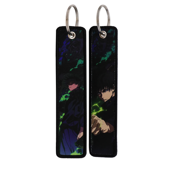 Jujutsu Kaisen 'Megumi Fushiguro' Embroidered Keyring Keychain