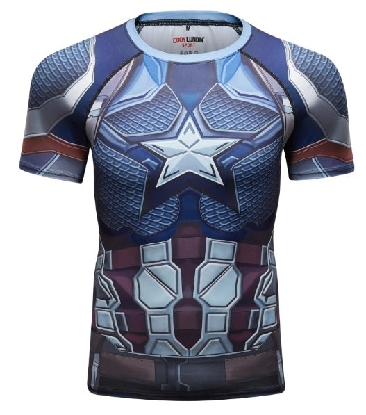 Captain America Steve Rogers 'End Game' Elite Compression Set