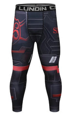 Captain America Steve Rogers 'Agent of Hydra' Elite Compression Leggings Spats