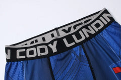 Men's Captain Marvel Premium Compression Leggings Spats