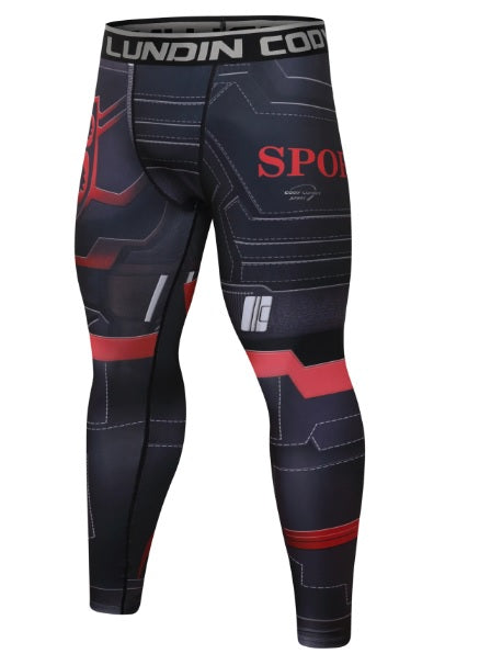 Captain America Steve Rogers 'Agent of Hydra' Elite Compression Leggings Spats