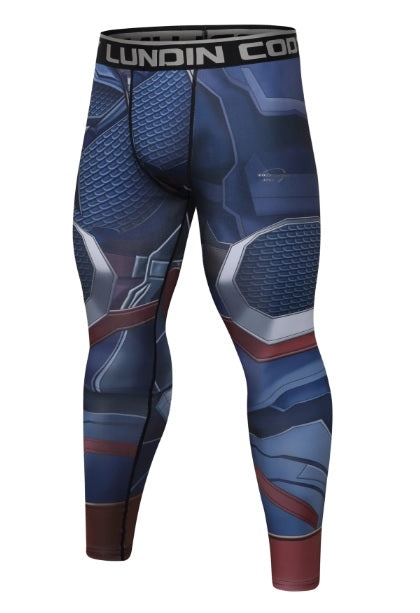 Captain America Steve Rogers 'End Game' Elite Compression Set