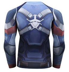 Captain America Steve Rogers 'End Game' Elite Compression Set