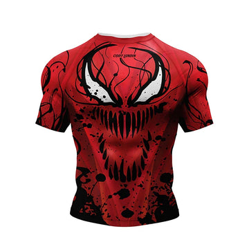 Spider-Man 'Total Carnage' Short Sleeve Compression Rashguard