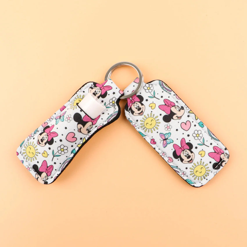 Mickey Mouse and Friends 'Minnie Mouse | Summer' Lipstick Holder Keychain