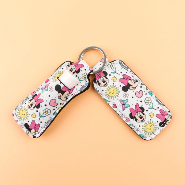 Mickey Mouse and Friends 'Minnie Mouse | Summer' Lipstick Holder Keychain