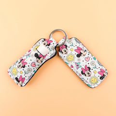 Mickey Mouse and Friends 'Minnie Mouse | Summer' Lipstick Holder Keychain