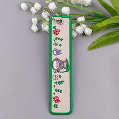 My Neighbor Totoro Playful Totoro Squad Embroidered Keyring Keychain