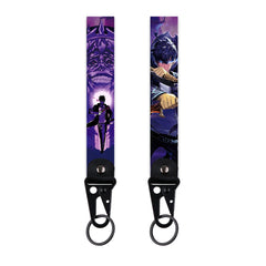 Solo Leveling 'Sung Jinwoo' Wrist Lanyard Keyring Clip Keychain