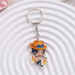 One Piece Portgas D. Ace Acrylic Keyring Keychain