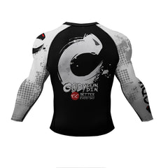 Skull Compression 'Hitman' Long Sleeve Rashguard