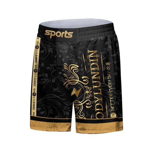 Tribal Compression 'Golden Child' Fight Shorts