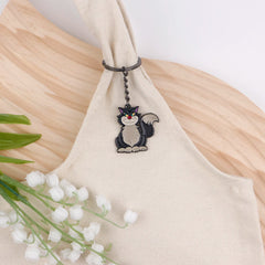 Cinderella Lucifer Enamel Keyring Keychain