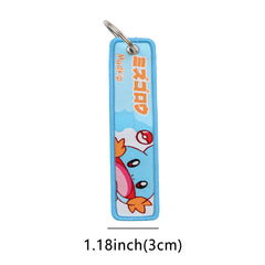 Pokemon 'Mimikyu' Embroidered Keyring Keychain