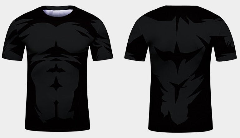 BJJ Rash Guard Kid's Naruto 'Rock Lee | Dark ' Elite Short Sleeve Compression Rashguard