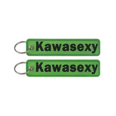 Kawasexy Embroidered Keyring Keychain