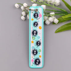 Spirited Away Susuwatari Embroidered Keyring Keychain
