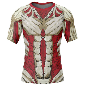 Attack on Titan 'Jaeger' Short Sleeve Compression Rashguard