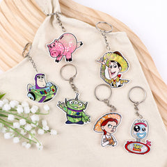 Chip 'n Dale: Rescue Rangers Dale Glitter Star Acrylic Keyring Keychain