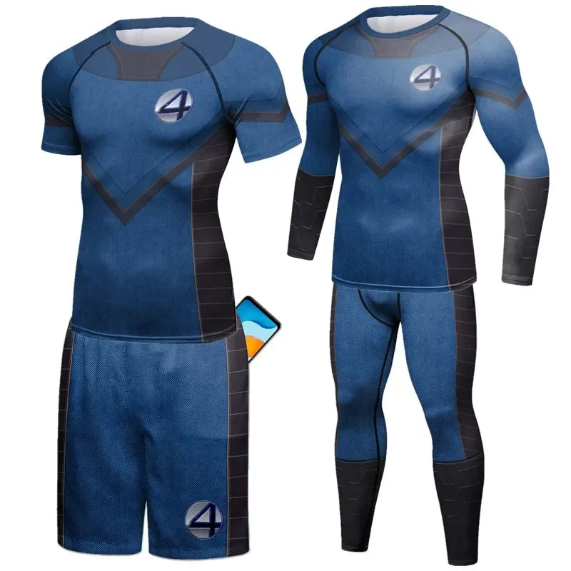 Fantastic Four '2005' Compression Rashguard Set