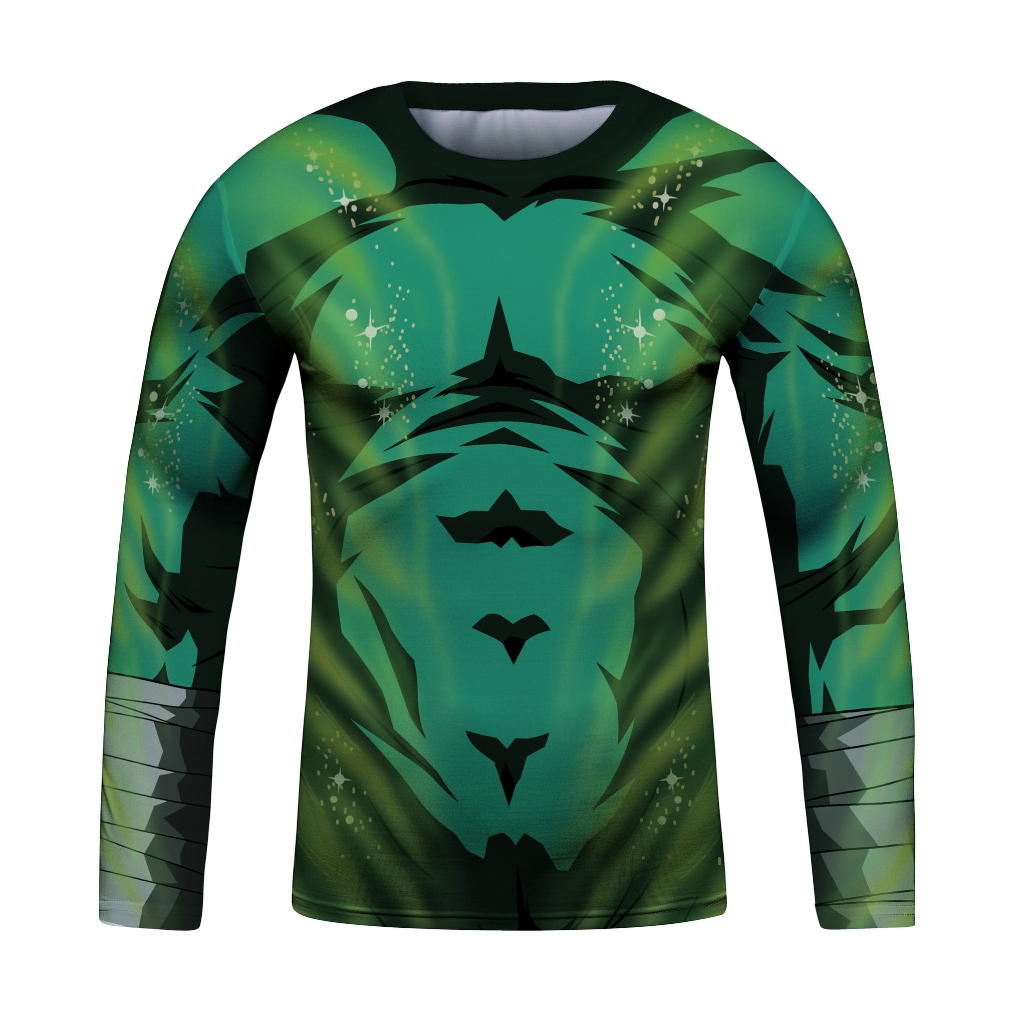 BJJ Rash Guard Kid's Naruto 'Rock Lee | 2.0 ' Elite Long Sleeve Compression Rashguard