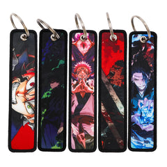 Jujutsu Kaisen 'Ryomen Sukuna' Embroidered Keyring Keychain