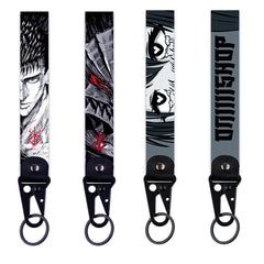 Chainsaw Man 'Aki Hayakawa' Wrist Lanyard Keyring Clip Keychain