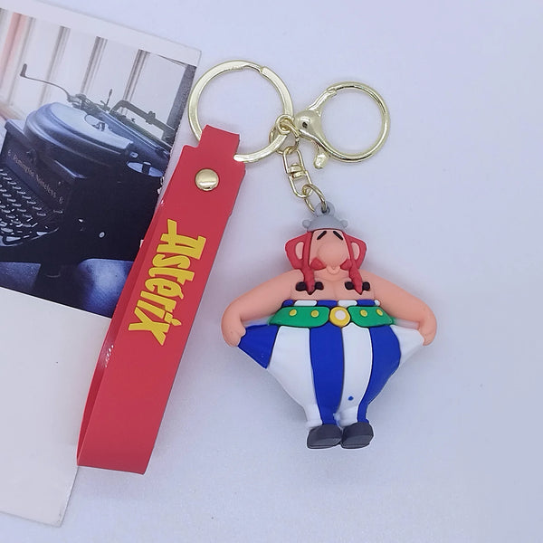 Asterix 'Deliveryman Obelix'' PVC Keyring Keychain