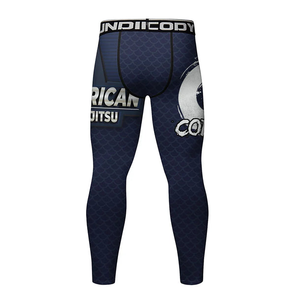 American Jiu Jitsu Long Sleeve 2 Piece Compression Set