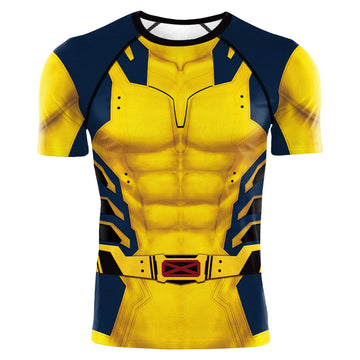 Wolverine 'Logan' Short Sleeve Compression Rashguard