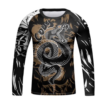 Kid's Viper 'Coil' Elite Long Sleeve Rashguard