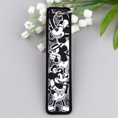 Mickey Mouse 'Steamboat Willie' Embroidered Keyring Keychain