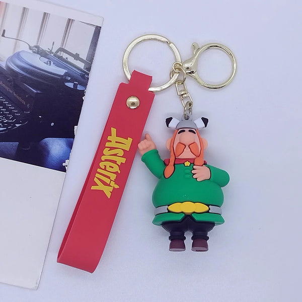 Asterix 'Obelix' PVC Keyring Keychain