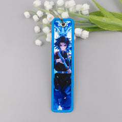 Demon Slayer ’Giyu' Embroidered Keyring Keychain