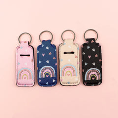 Blooms of Nature Sakura at Night Lipstick Holder Keychain